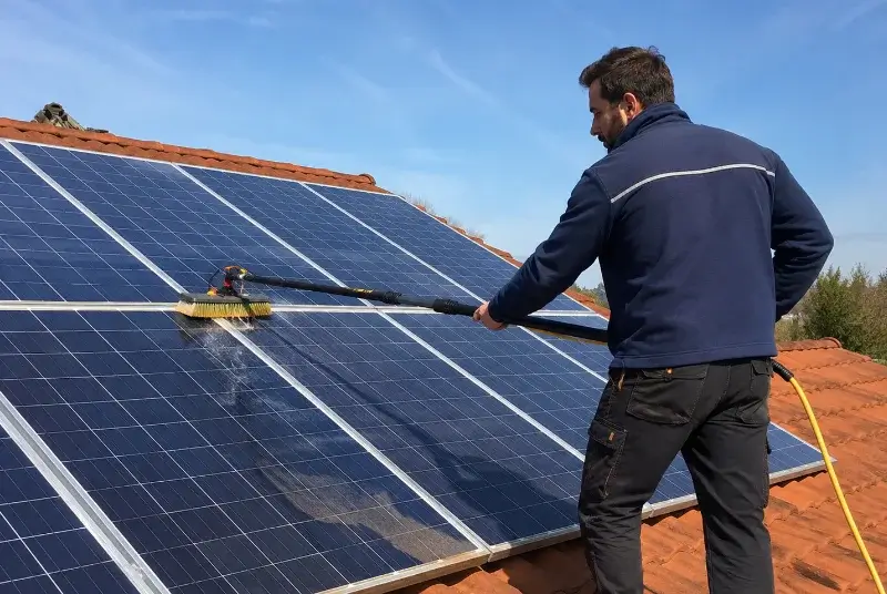 Nettoyage et entretien de panneaux solaires à Arvert